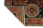 3x11 Navy and Multicolor Traditional Runner