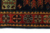 3x11 Navy and Multicolor Traditional Runner