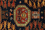 3x11 Navy and Multicolor Traditional Runner