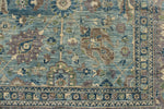 9x12 Light Blue and Light Purple Traditional Rug