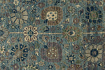 9x12 Light Blue and Light Purple Traditional Rug