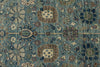 9x12 Light Blue and Light Purple Traditional Rug