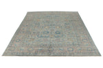 9x12 Light Blue and Light Purple Traditional Rug