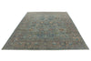 9x12 Light Blue and Light Purple Traditional Rug