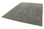 9x12 Light Blue and Light Purple Traditional Rug