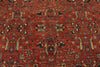 10x13 Rust and Navy Traditional Rug