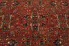 10x13 Rust and Navy Traditional Rug