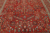 10x14 Rust and Multicolor Traditional Rug