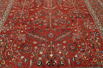 10x14 Rust and Multicolor Traditional Rug