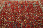 10x14 Rust and Multicolor Traditional Rug