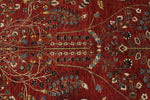 10x14 Rust and Multicolor Traditional Rug