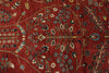 10x14 Rust and Multicolor Traditional Rug