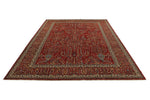 10x14 Rust and Multicolor Traditional Rug