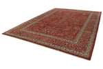 10x14 Rust and Multicolor Traditional Rug