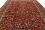 10x14 Rust and Multicolor Traditional Rug