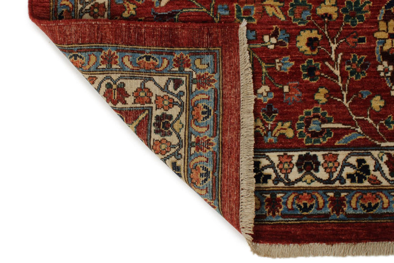 10x14 Rust and Multicolor Traditional Rug