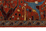 3x14 Rust and Multicolor Traditional Runner