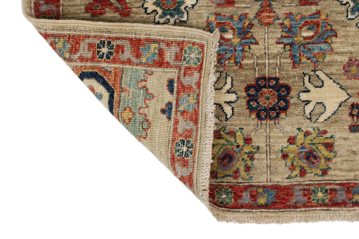 3x15 Camel and Multicolor Traditional Runner