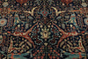 8x10 Navy and Multicolor Anatolian Traditional Rug