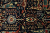 8x10 Navy and Multicolor Anatolian Traditional Rug