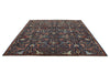 8x10 Navy and Multicolor Anatolian Traditional Rug