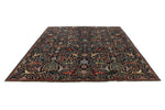 8x10 Navy and Multicolor Anatolian Traditional Rug