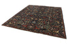 8x10 Navy and Multicolor Anatolian Traditional Rug