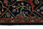 8x10 Navy and Multicolor Anatolian Traditional Rug