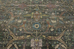 10x14 Light Gray and Multicolor Anatolian Traditional Rug