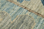 10x14 Gray and Blue Anatolian Traditional Rug