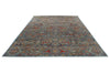 10x14 Light Blue and Multicolor Anatolian Traditional Rug