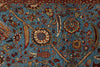 9x12 Light Blue and Multicolor Anatolian Traditional Rug