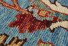 9x12 Light Blue and Multicolor Anatolian Traditional Rug