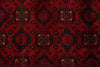 10x13 Red and Black Turkish Tribal Rug