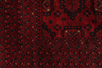 10x13 Red and Black Turkish Tribal Rug