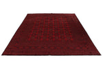 10x13 Red and Black Turkish Tribal Rug