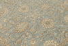 8x8 Blue and Camel Persian Rug