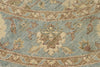 8x8 Blue and Camel Persian Rug