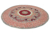 8x8 Gray and Red Turkish Tribal Rug