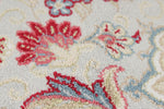 8x8 Blue and Ivory Turkish Antep Rug