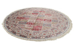 8x8 Blue and Ivory Turkish Antep Rug