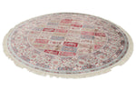 8x8 Blue and Ivory Turkish Antep Rug