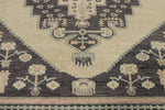 12x15 Beige and Multicolor Turkish Oushak Rug