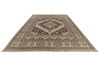 12x15 Beige and Multicolor Turkish Oushak Rug