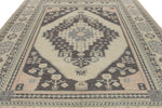 10x14 Gray and Beige Turkish Oushak Rug