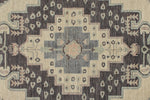 10x14 Gray and Beige Turkish Oushak Rug