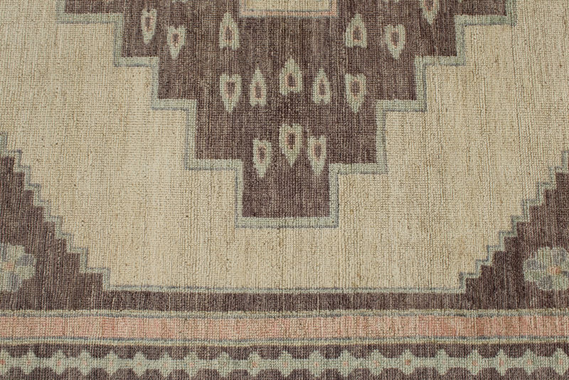 12x15 Beige and Multicolor Turkish Oushak Rug