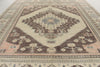 12x15 Beige and Multicolor Turkish Oushak Rug