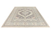 10x14 Beige and Multicolor Turkish Oushak Rug