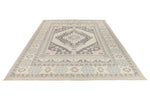 10x14 Beige and Multicolor Turkish Oushak Rug